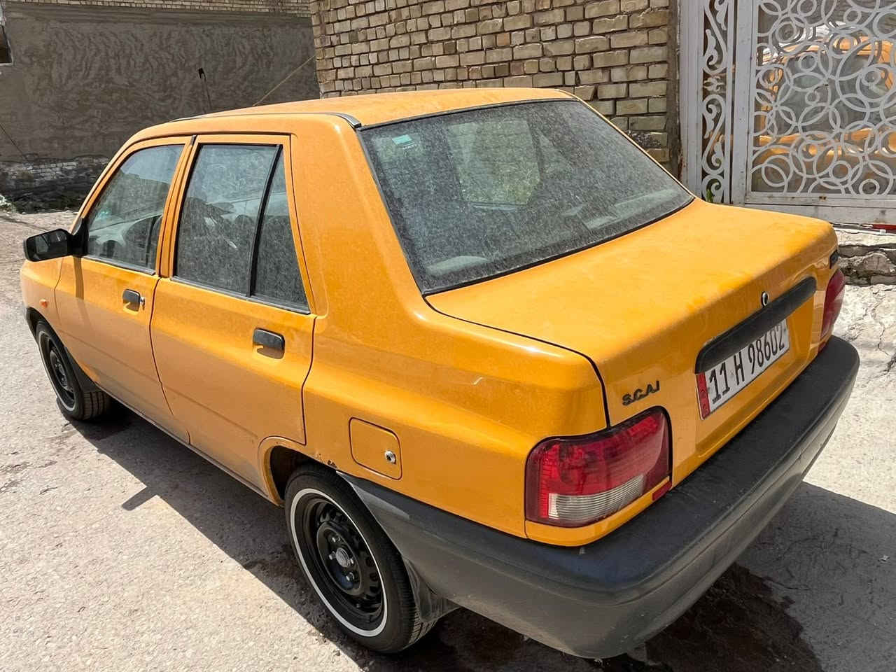 سايبا موديل 18   بيه صبغ بلباب  سياره جاهزه ومصفره هيه وغرامات  سعر ٤٢ $ عنوان بغداد.  ***********
