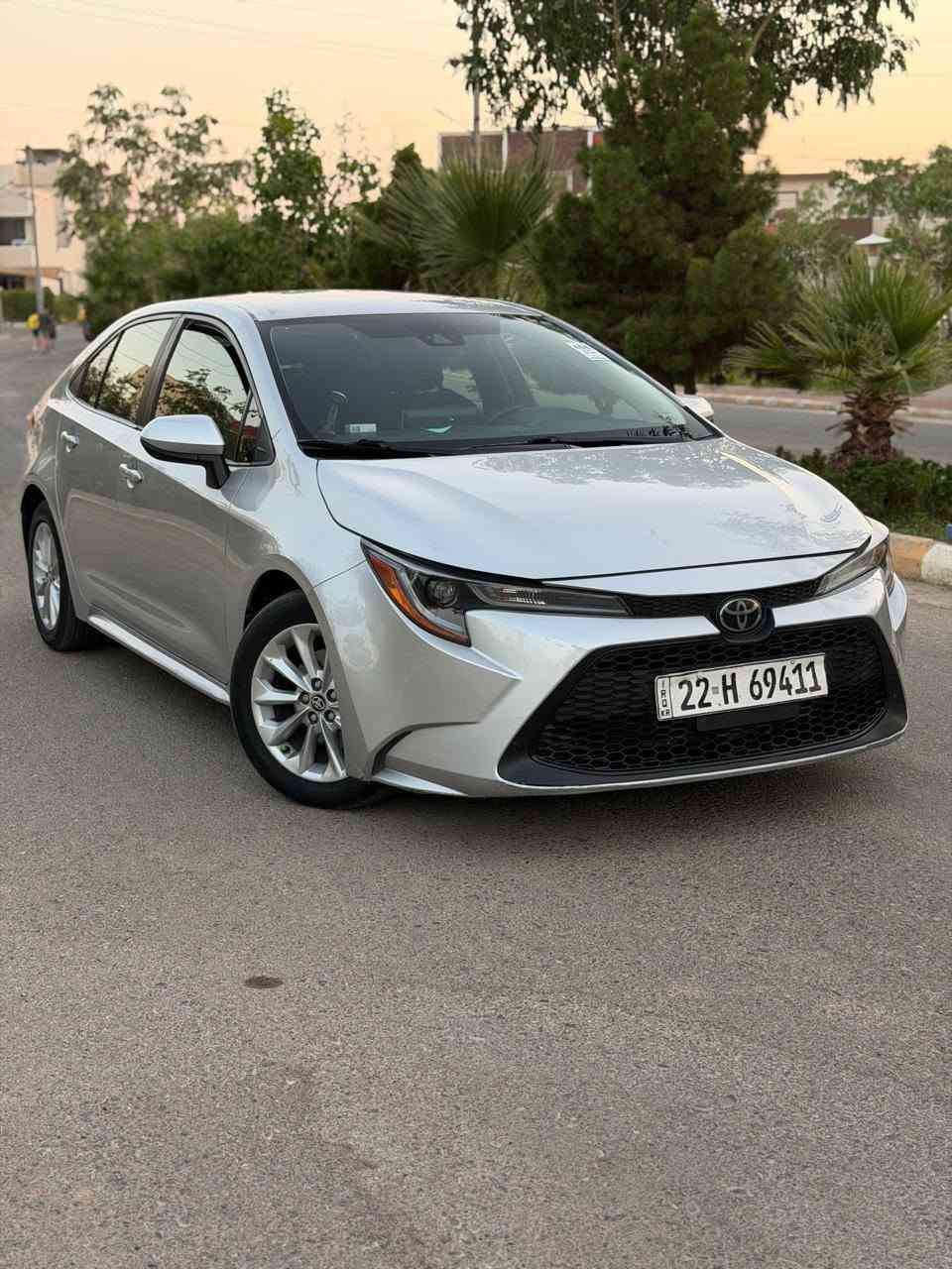 للبيع كورلا  LE محسن
السعر 140
***********
موديل 2020
سيارة كلين
فقط شبر كلير بل تكمه
بصمه
حساس مري
تحكم ستيرن 
تثبيت سرعه 
كاميرا خلفي 
لايتات بلاديه 
حجر شركة 
اللون سلفر
تايرات وياله شركة 
ردار بلادي
صدر امامي خلفي جديد
كير مكينه بشرط
مكينه 1800 المرغوب
ماشيه 53 ميل حقيقي
سونار موجود بلمنشور
رقم شاصي JTDVPRAE4LJ087688
رقم أربيل بسمي
 رقم وسنويه جديد 2031
هزه وبراد جديد
مكان السياره ديالى خانقين
