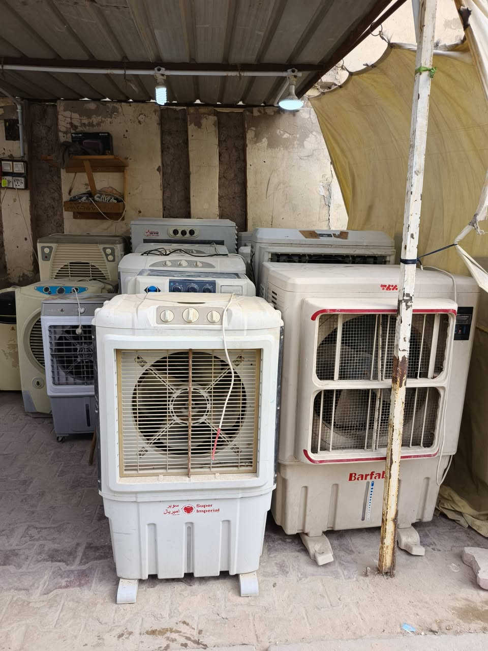 صيفكم يمنه مبردات فول نضافه وسعارنه مناسبه اتصل وتدالل قبل ماتحر الدنيه بعد وتصعد السعار استفسار عله خاص أو اتصل وهذه رقمي (***********) وإني بل خدمه
