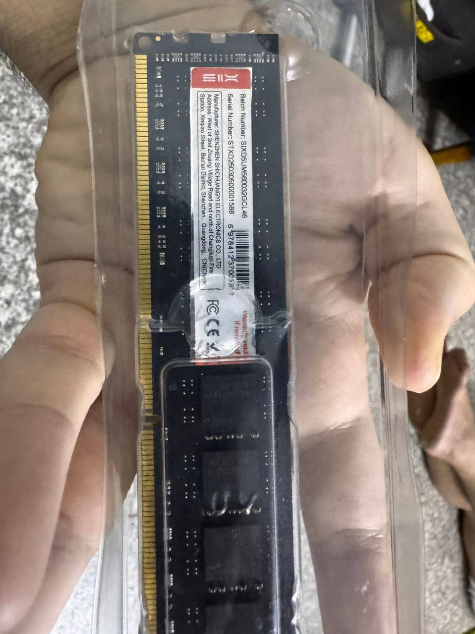 سلام عليكم 
رام ddr5 32gb 5600
للبيع قطعه وحده 
الي يريد يتفضل خاص


**إذا كنت صاحب هذا الإعلان وتريد حذفه لأي سبب، رجاءا أرسل رسالة إلى الدعم الفني**