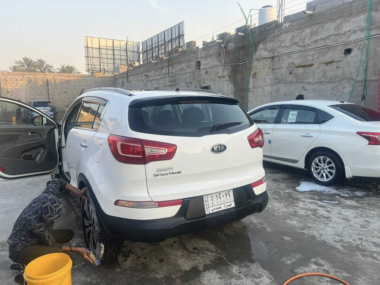 سلام وعليكم سبورتج 2013مكينه 2400 خليجي مكفوله كفاله عامه ماشيه 72الف سياره مال بيت جاهزه من كلشي بانوراما تبريد تدفئه مري شفط باسمي السنويه لغايه 2027 السعر 160وبيها مجال الهاتف ***********
