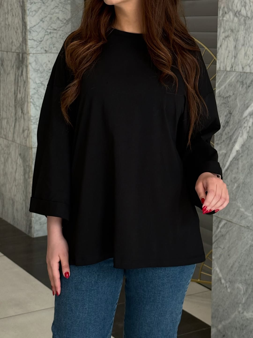 ⁨ايلول ❤️

تيشيرت هاڤ خامة ناعمة و بارد راقي جداً 🥇
قياسات " فري سايز " قالب راهي طوله 70 cm ✨
متوفر 3 الوان " ابيض - اسود - نيلي " 💫

كيلوت جنز الاكثر مبيعاً خامة ليگرا و كوالتي عالمي 💎
القياسات " 38-40-42-44-46 " 🩵

صنع في تركيا 🇹🇷

يوجد توصيل داخل بغداد 🚕
‏📞: *********** WhatsApp 
📍: الكرادة داخل - دايموند مول - الطابق الاول⁩⁩
