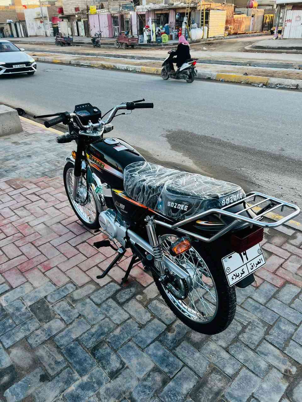 سلام عليكم ســازوكي باب اول للبيع
الدراجة كفاله اوراق سكنر للاستفسار ***********
