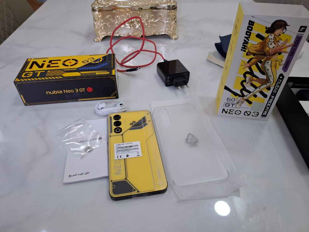 nubia Neo 3 GT 5G اخ التوئم لريد ماجك بي شفتات معالجه قوي ببجي 60فريم صافي بدون لاك جهاز جديد مجرد مفتوح من كارتون للبيع سعره 350بي مجال بصيط مكاني كربلاء كربلاء, العراق


**إذا كنت صاحب هذا الإعلان وتريد حذفه لأي سبب، رجاءا أرسل رسالة إلى الدعم الفني**
