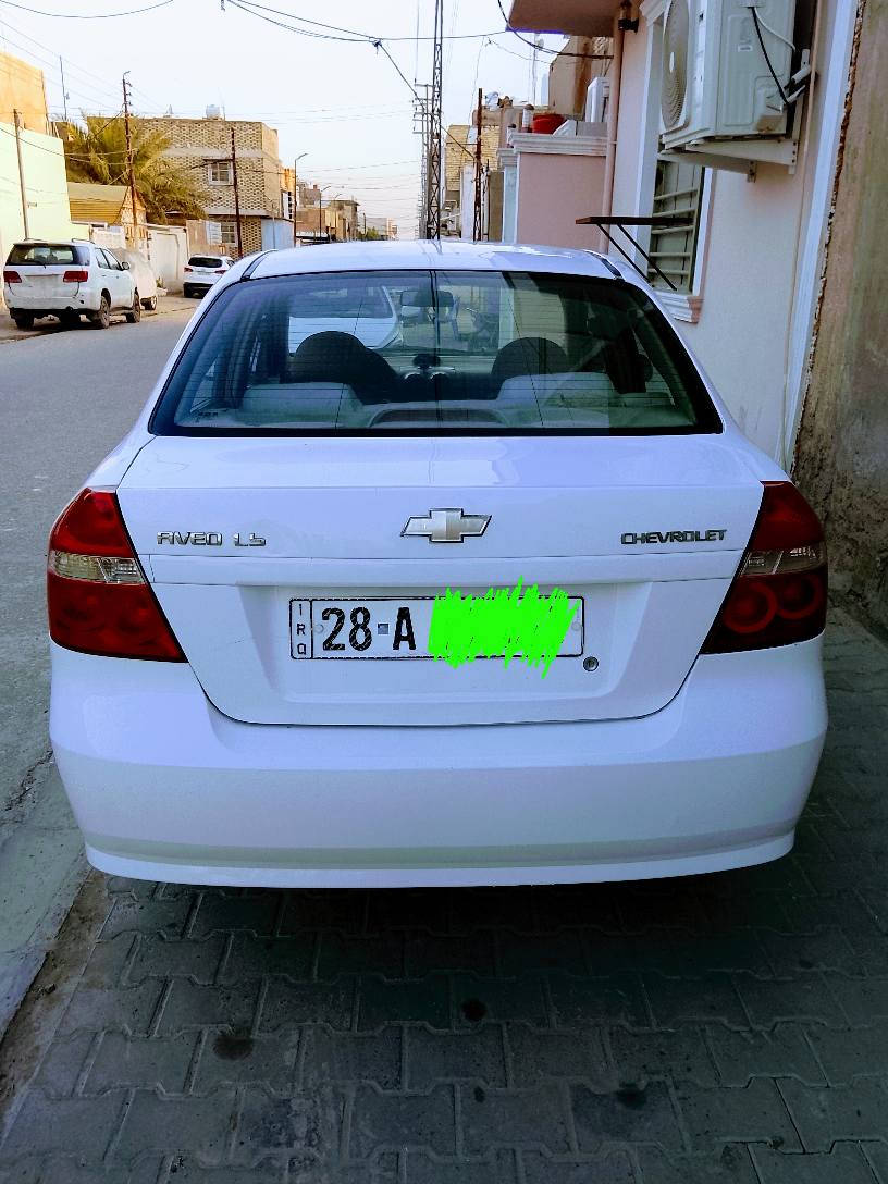 شوفرليت افيو 
موديل 2009
لون ابيض المرغوب
محرك مفتوح المرغوب 1400
رقم نجف بأسمي
شرط مداور ثاني يوم
السيارة خير من الله محرك وگير 
وحدادية و گشر و دواخل والباقي
 شوف العين وحسب القناعة والرغبة
افحص و گلب و اطلع تراي
 و اقتنع يالله تشتري
سعرها 68 و بيها مجال للشراي
مكاني كوفة حي كندة راسلني
 واتساب ارسلك الموقع وتدلل 
*********** النجف, العراق
