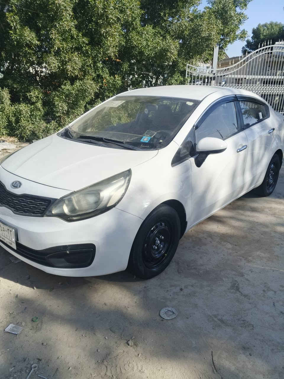 كيا ريو ٢٠١٢ رقم نجف سنويه مجدده لغايه ٢٠٢٧ 
محرك ١٦٠٠ مكفوله من الصبغ 
محرك وكير مكفولات حداديه جديده تخم تاير جديد السعر ٨٨$ مكانه كوفه ***********
