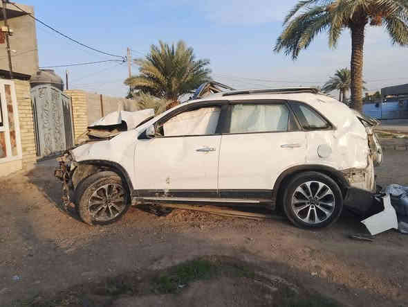 سلام عليكم عندي سياره جيراني سورنتو  2014 جانت مكفوله كفاله عامه بس صار حادث  والحمدلله على كل رقم سليمانيه بسمي دولي  سعرها 60 وبيها مجال مكاني بغداد ابو غريب حي المهندسين الاستفسار خاص ***********
