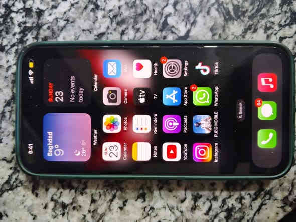 سلام عليكم شباب ايفون 13 برو ماكس نضيف كدام عينك سعرة 500 الف قفل وتساب فقط ***********
