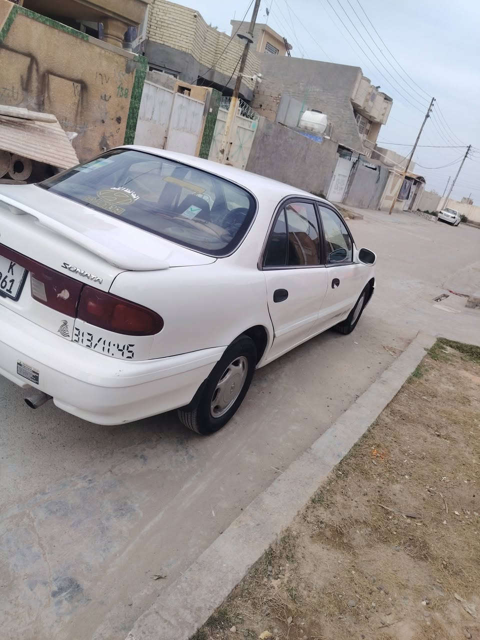 للبيع سوناتا 2 رقم بغداد سنوية جديدة كير عادي محرك مفتوح. مصبوغه حزام السيارة بسمي  موديل 1994. السعر 43. او بيهة مجال مكان السيارة بغداد .أبو غريب النصر والسلام استفسار اتصل ع الرقم.   *********** لو واتساب
