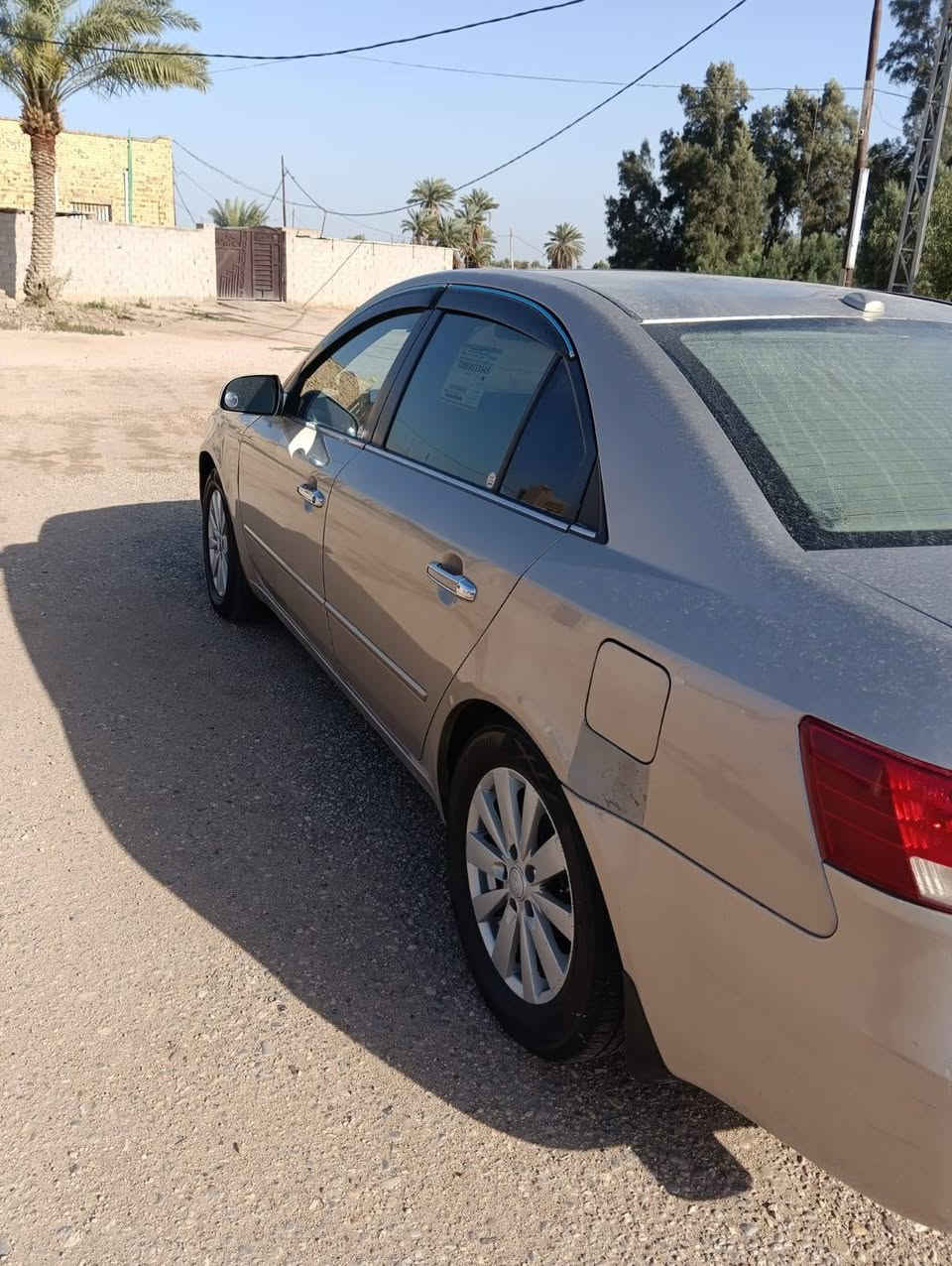 السلام عليكم سوناتا موديل 2008  تبديل جاملغ امامي وجاملغ خلفي رش بدون دواخل سياره فول واحد على واحد 6 سلندر كير محرك حداده تخم تاير تبريد كله جديد السعر 97 وبيه مجال قليل ***********
