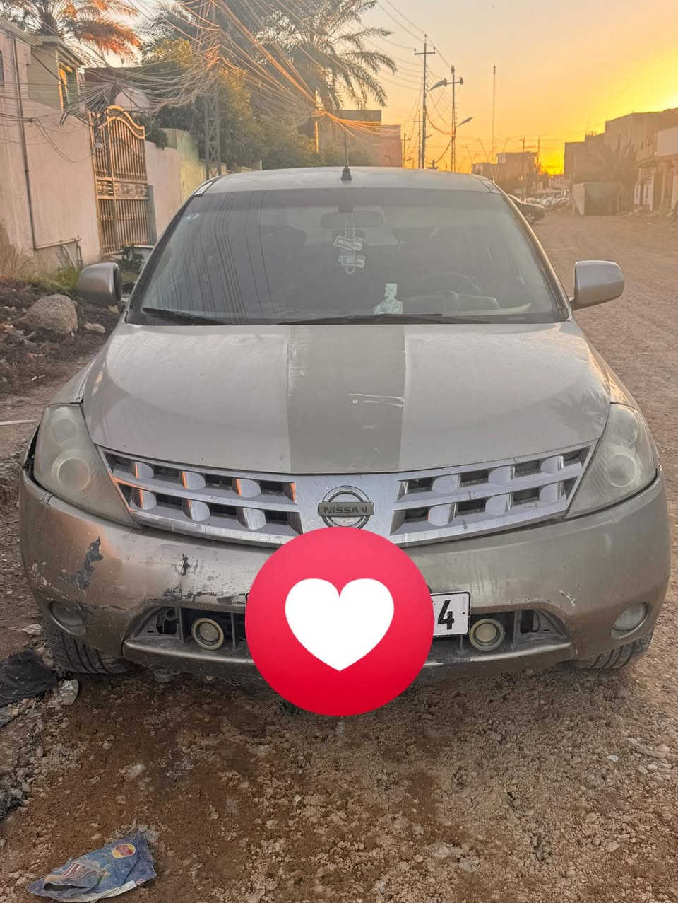 مورانو ٢٠٠٧ 
للبيع 
مكانها الأنبار هيت 
تحويل مباشر


**إذا كنت صاحب هذا الإعلان وتريد حذفه لأي سبب، رجاءا أرسل رسالة إلى الدعم الفني**