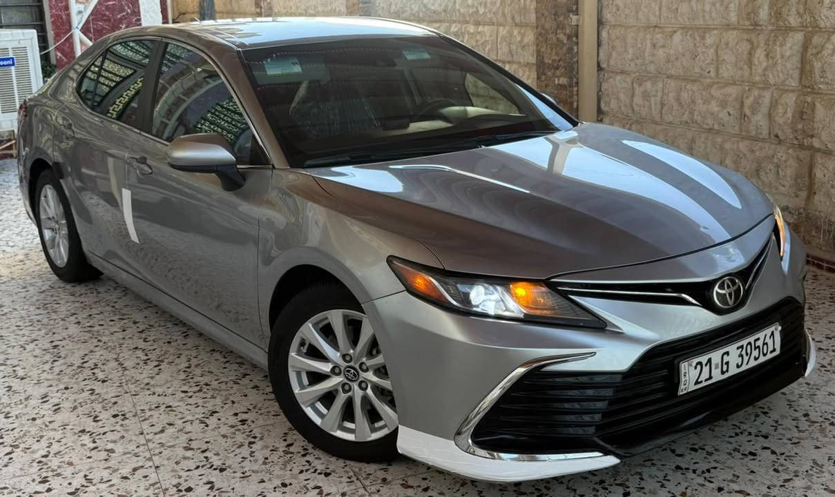 السلام عليكم بسعر مناسب 178وبيها مجال بسيط بيع نقد بدون مرواس بدون قصاد 
CAMRY
2020لون سلفر رقم السلمانيه بسمي سنويه جديد حد 2029
كلين تايتلن سياره بدون قطره صبغ ضرر السياره جاملغ وبنيد مبدل بلاد نفس كود
بدون دواخل بدون اير باك رقم الشاصي
4T1C11AK5LU873158472
مواصفات السياره LE
ويل محسن داخل لونين شاشه كبير كامرا داخل شاشه 
توقف ذاتي  شاشه يدعم كارب بلاي  كشن كهربائي +كشن كنتاره تحكم جهتين مثبت سرعه نضام قياده 
بك لايت شمعه لايت امامي ناصي زنون محرك2500محرك كير وضع شركه برغي مامفتوح ماشيه60الف رادار حجر صلنصه كله بلاد موجود سبير وضع شركه مانازل 
مكان السياره كركوك قضاء داقوق***********
