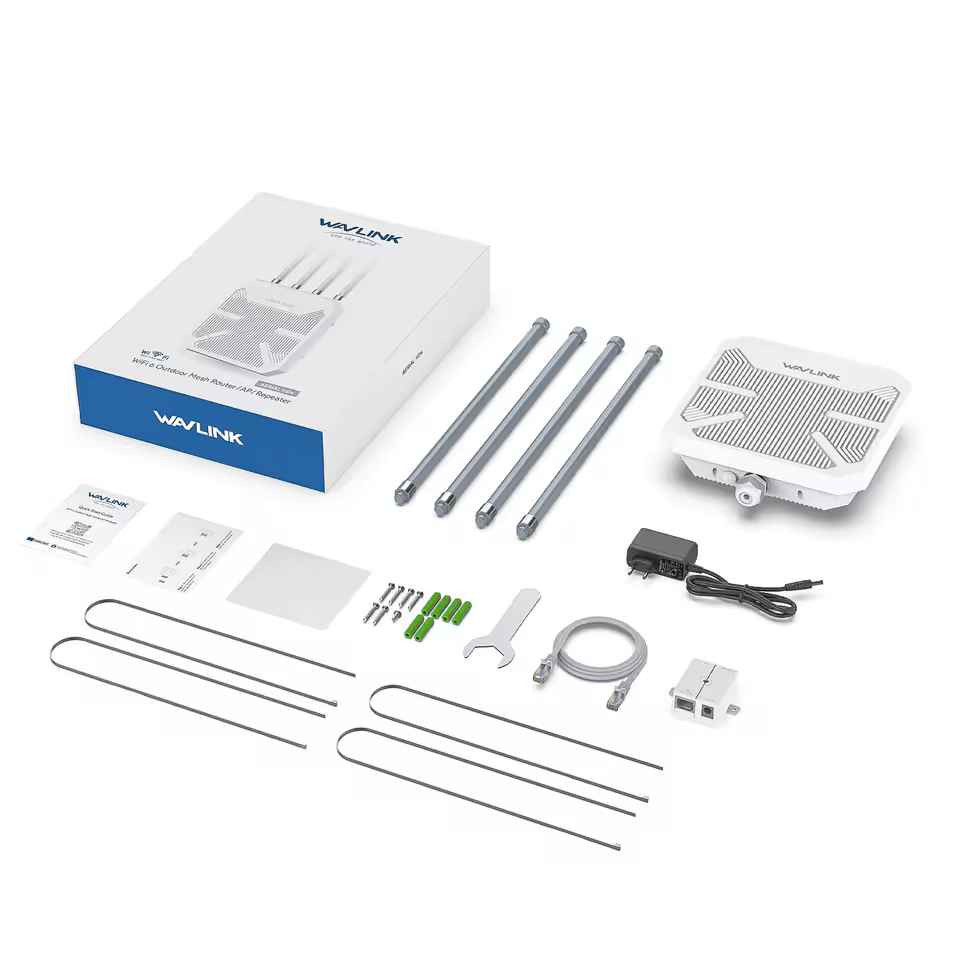 Wavlink-مكرر الطاقة العالية ax1800/ax3000 ، واي فاي 6 ، في الهواء الطلق ، داخلي ، شبكة ، مكرر ، ثنائي النطاق ، 2.4g + 5g ، طويلة المدى ، أربعة هوائيات موسع
السعر 80 الف 
توجد خدمة توصيل لجميع محافظات العراق 🇮🇶 بغداد, العراق


**إذا كنت صاحب هذا الإعلان وتريد حذفه لأي سبب، رجاءا أرسل رسالة إلى الدعم الفني**