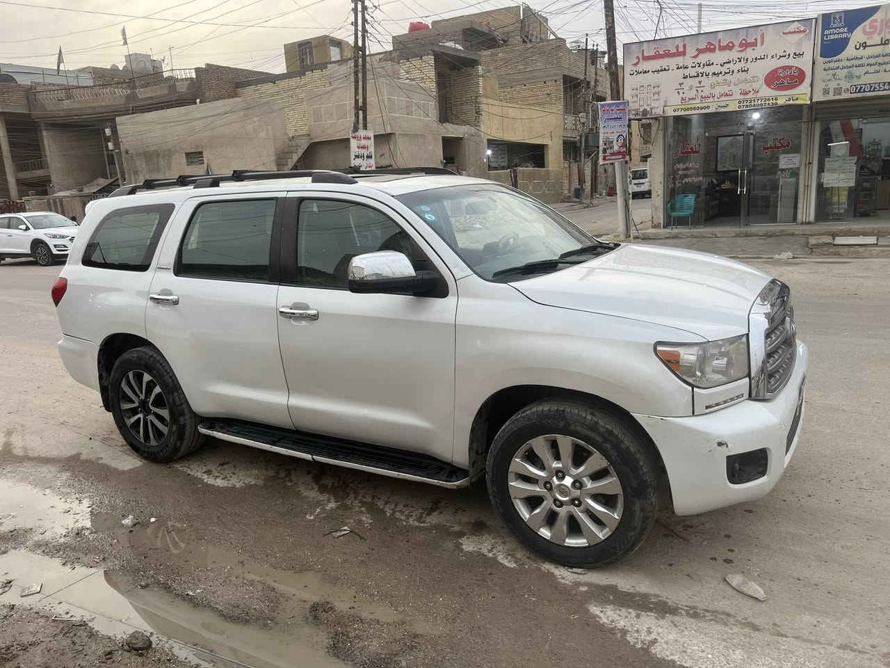 ا
لسلام عليكم

بدون مراوس بدون مراوس بيع فقط

(تيوتا سيكويا  بلاتينيوم سياره مال جناي )

سياره جاهزه من كلشي كير محرك فول نضافه

بسمي رقم بغداد مشروع وطني تحويل مباشر 

موصفاتههً معروفه

داخل بيجي

.الموديل:2009

.المواصفات(platnum) 1/1

.سلايد روف

جكات

كشنات vib

كشناتً جلد

.زراكات

.كامره

.تحكم ستيرن جهتين

.ستيرن كهرباء

.كشنات جلد +تدفئه تبريد

كشنات كهرباء

.بردات جانبيه بلاديه

.شاشه ايباد

.V8(5700)

.بعد بيها هوايه مواصفات

بيه صبغ  باب وجاملغ

.173 وبي مجال

مكان السياره بغداد الاعلام التراث

***********
