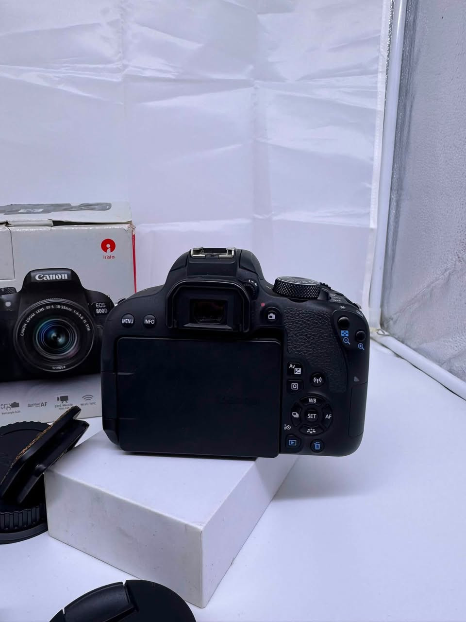 Camera 800d clik 6k avec objectif canon 18-55mm stm ✅
- un objectif Tamron 17-50mm f/2.8 ✅
- un stabilisateur dji rs 3 mini ( 795 g )✅
- un trépied journaliste ( group weifeng )✅
- un lightbox le plus grand modèle ✅
الاخوان كل حاجة جديدة كرتون شراي يتصل 0676949417


**إذا كنت صاحب هذا الإعلان وتريد حذفه لأي سبب، رجاءا أرسل رسالة إلى الدعم الفني**