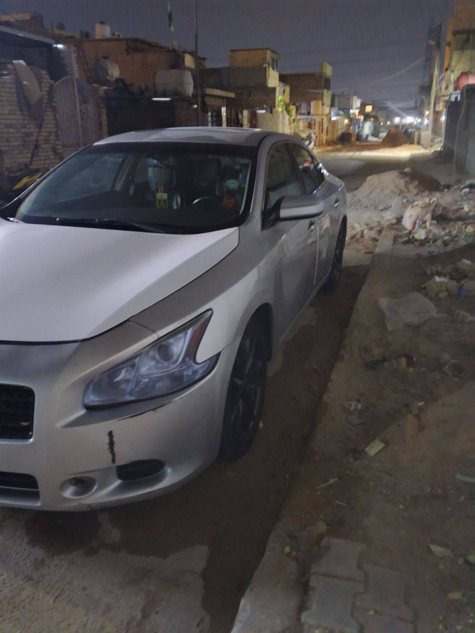 سلام عليكم خوان نيسان ماكسيما مديل 2013 فول مواصفات 
فول مواصفات 
فتحه 
بصمه 
تحكم ستيرن 
فول فول 
ضرر جاملغ من جهت صدر 
كير مكينه مكفولات 
6 سلندر المكينه 
شرط تحويل 
رقم ***********
