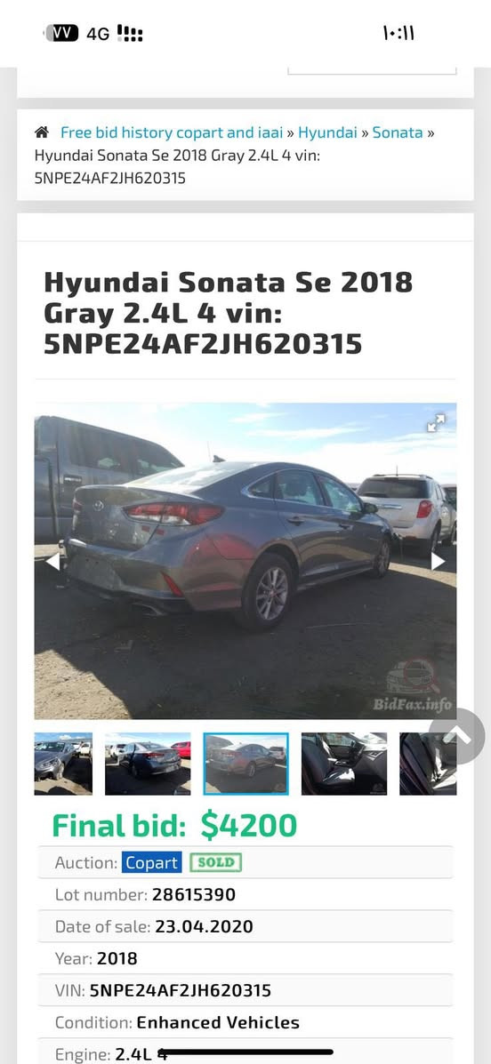 السلام عليكم  سوناتا 2018 وراد أمريكي ماشيه 100 تخم تاير جديد حداده كأمره دواره حساسات ثلاث انظمه للقياده السياره كفاله مرفوق صور الحادث  ايرباك سليم بدون دواخل ليبل واحد  ومعروف مواصفات sE  السنويه باسم واحد من النجف تريد مداور تريد وكاله     السعر 135 وبيه مجال 

***********
