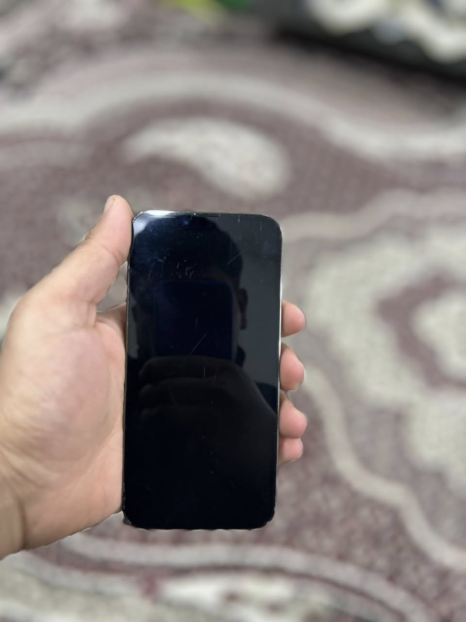 ايفون13برو صغير
نورمان وتر بروف
256
بطاريه76
جهاز نضيف بس كامره x5 ماتشتغل
لاستفسار ***********
