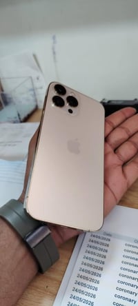 ايفون 13 برو ماكس 📲 ذاكره 256 ☑️  بطاريه 87 بلاد 🔋  نضافه 100% 💯  وتر ...