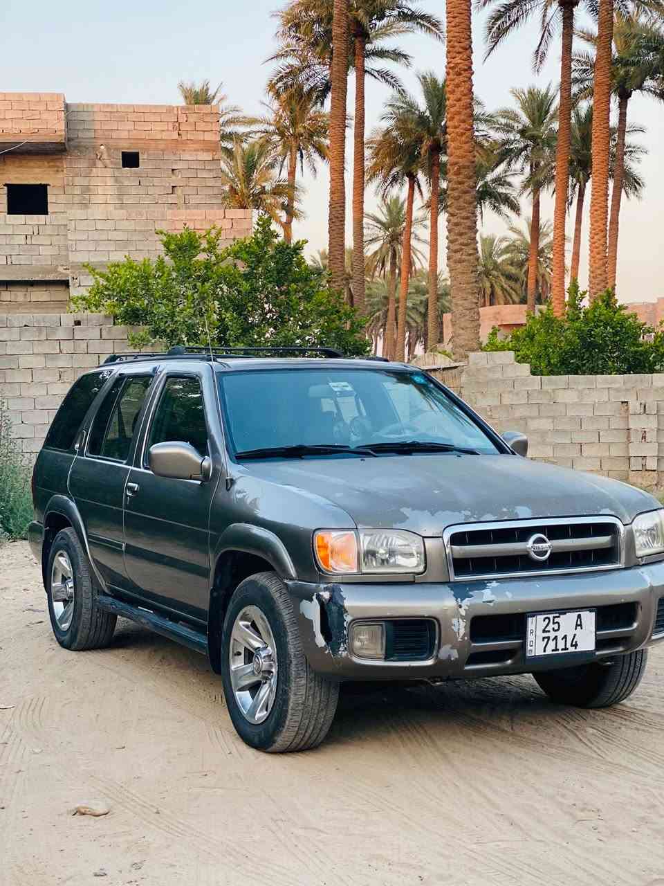 السلام عليكم للبيع فقط 
نيسان باثفندر ✅
موديل 2004 
محرك (3.500) ✈️
دفع رباعي شغال ✔️
كير ومحرك شرط ✔️
صدر امامي خلفي جديد 
🛞 تخم تاير جديد
ويل گب صاج
حداديه جديده فول✔️
ارضيه جلد ✔️
كشن كهربائي ⚡️
تحكم ستيرن
كهربائيات كله شغال ✔️
🔦 منضومه زنون
رقم دولي سنويه جديده لل (2030)
هزه جديده
شرط التحويل مباشر ✅
صبغ عام جماليه فقط 
سياره جاهزه وگاعده مال جناي 100‎%‎
الـسعر ( 85 ) وبـيها مجال
📍 مكان السياره ..صلاح الدين / الضلوعيه 
للاستفسار اتصل (***********)
(***********) .
مكلف
