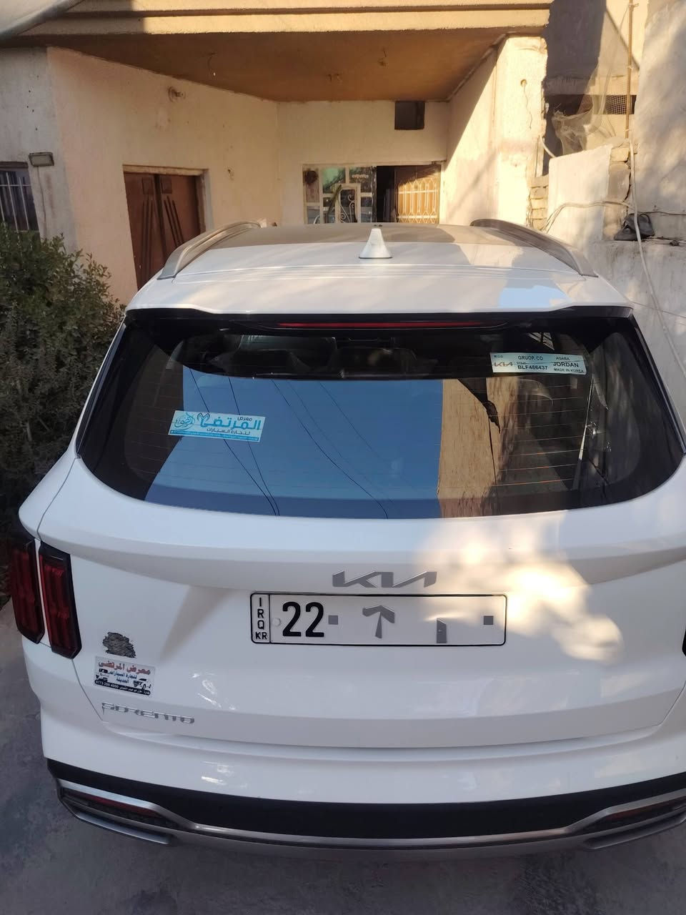 للبيع سورنتو موديل 2023 رقم أربيل بأسمي   على وضع الشركة ماشيه (36الف} مكفوله كفاله  حتئ الدعاميات مكفولة 
ألمواصفات
بانوراما
جي بي أس 
حجم 6 سلندر/كير ماوس/تشغيل عن بعد /بصمات عدد اثنان /هاند بريك بصمة/ الصندوق كهرباء‏/دشبول الوان/ قبضات ابواب المنيوم.                           
حجم الاطارات 235/55R19
لايت عدسات/كشافات زينون                                      
بك لايت LED
مقود جلد شفتات مقود/مثبت سرعة/
عدد المقاعد 7/مقاعد الاماميه كهرباء                            
بردات خلفيه/حساسات امام خلف
تبريد شاشه ٣ قطع تبريد                           
نظام مانع تزحلق/‏ABS
شاحن موبايل واير ليس                          
اشاير بالمري والمري قابلة للطي 
مخرج AUX/مخرج USB
‏BIuetooth/                      
‏( comfort - eco- sport - smart)ومواصفات لم تذكر 
 السياره مكفوله 
السعر(305) الاتصال على الرقم ***********
