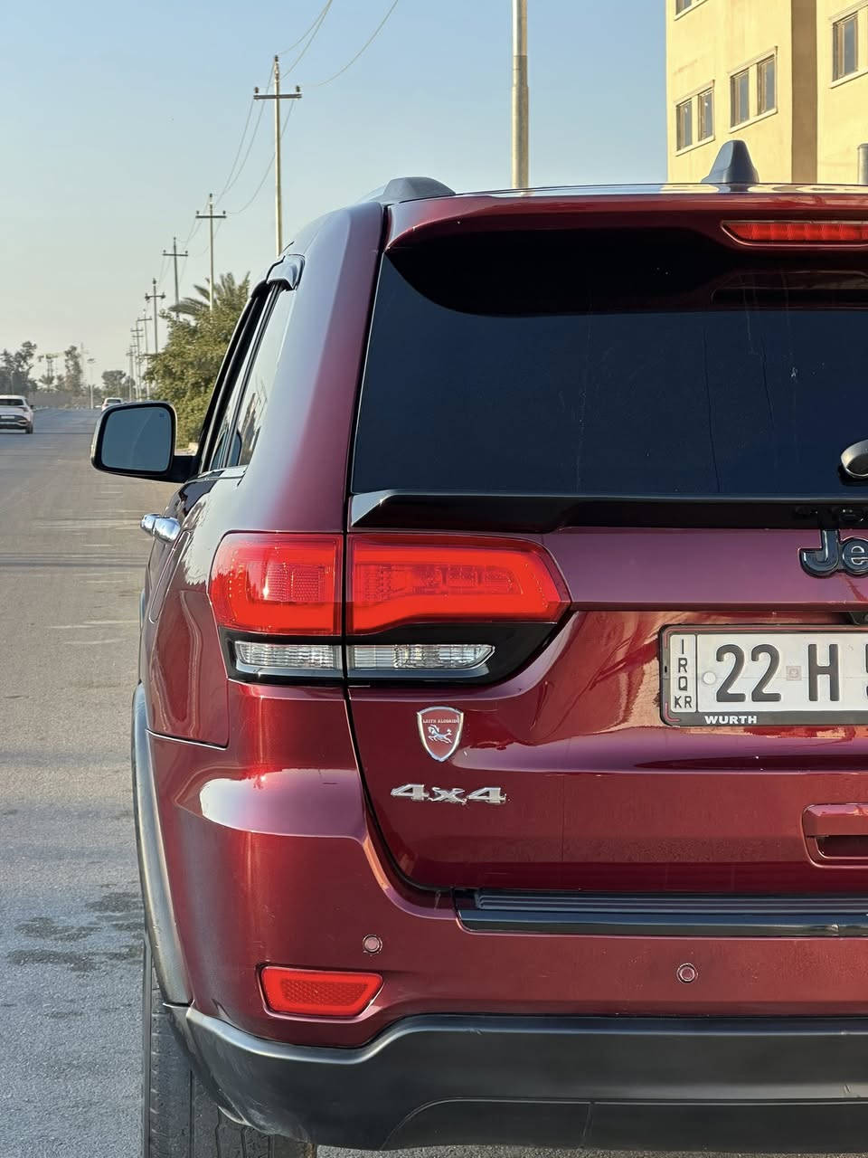 السلام عليكم
جيب 2017  

رقم أربيل جديد سنوية وهزه جديده 

السيارة ب اسمي وعليها كتاب تضليل ب سنوية  

بصمة أبواب 

بصمة تشغل 

كشن كهرباء

تشغيل عن بعد  

جنطة كهرباء 

كشنات تدفئة تبريد

السيارة طابة من امريكا بيها بخات صبغ مثل مامأشر عليها ب صور امريكا تقريبا  ٤ قطع بيها بخ ع كد جف الايد فقط بدون ايرباك بدون دواخل بدون شاصي بدون اي حادث 
 
ماشية ١٣٠ ميل 
السيارة جاهزة مابيها اي نقص 
 مكينة جديدة 
صدر جديد
تخم تاير جديد   

مكانها بغداد  
السعر ٢٠٥ وبيها مجال بسيط
للاستفسار/ ***********
