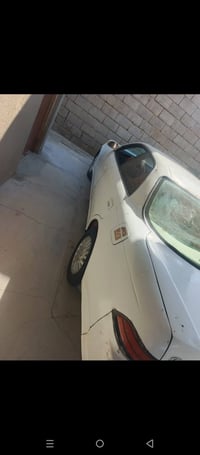مارك نفخ لون ابيض للبيع سياره كصه جنطه سياره جاهزه وحلوه مكينه وكير 2و...