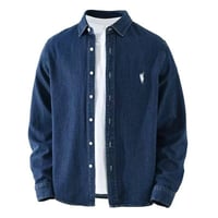 جديد 🆕 قميص جنز صيني خامه وسط مو ثكيله  قياس M L XL XXL السيري 4 قطع  ...