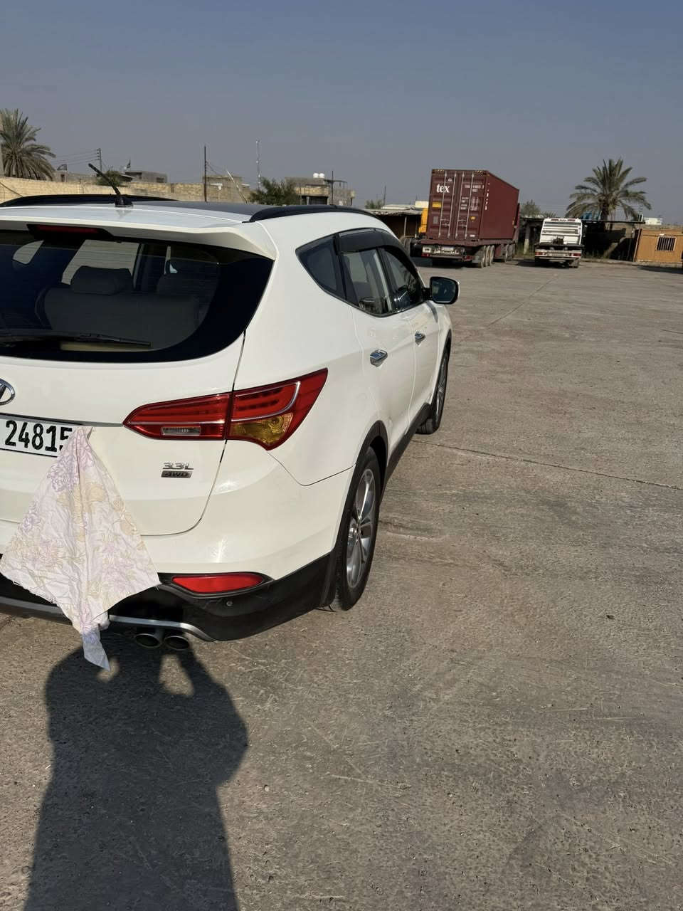 سياره نوع سنتافي ٦ سلندر ٢٠١٣ فول مواصفات ٧راكب بيها طخه بلجاملغ الأيمن الخلفي على كد شبر  بيها طخه بلباب الأمامي والخلفي بلكنر على كد شبر بشبر الفور ويل ميشتغل ماطور بنو رامه ميشتغل الماطور سايد بريك تخم تاير جديد السياره بغداد مشروع وطني رقم انكليزي التواصل ***********
