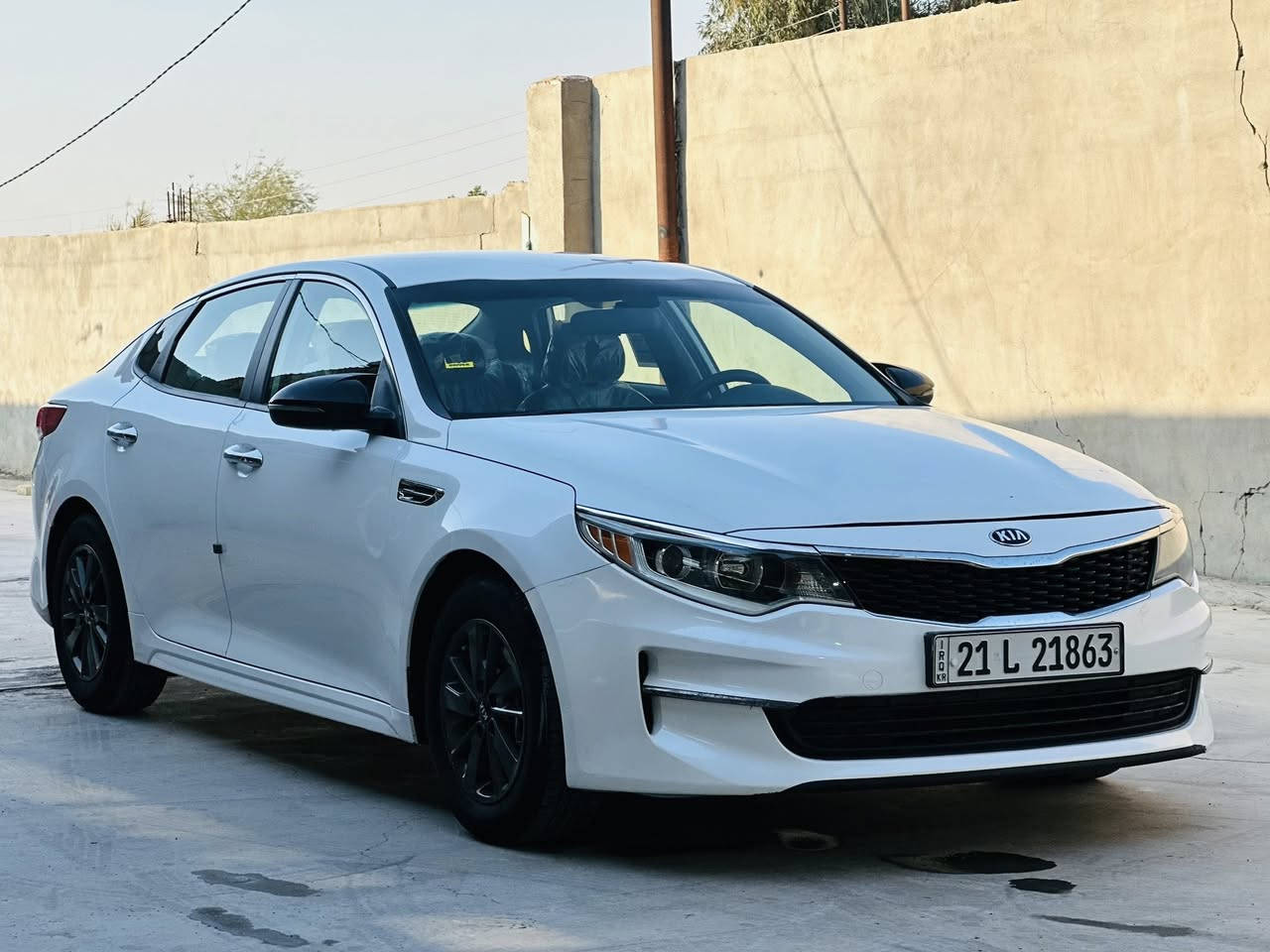 للبيع أو المراوس 
 كيا اوبتما 2018  امريكي fe
رقم سليمانيه
حادثها فقط دعاميه 
محرك 2400 GDI
تدفئة - تبريد ثلج - لايت LED
صور الحادث مرفقة 
للاستفسار   
***********
***********
