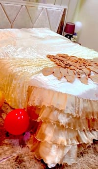 كوفر عرايسي • كوفر نفرين • غطاء سرير • مفروشات • ديكور منزل • غرفة نوم...