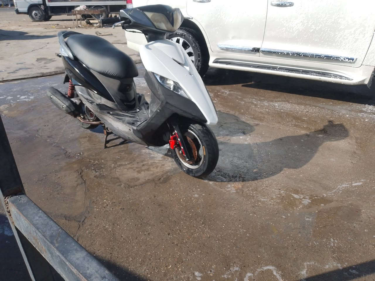 السلام عليكم عندي دراجة ماكس ثعلب للبيع دراجه نضيفة وحلوة ومرتبة كلشي مابيها تجي تفحص وتشوفها يم اي فيتر رقمي *********** مكاني حي الخضراء مقابل العامرية
