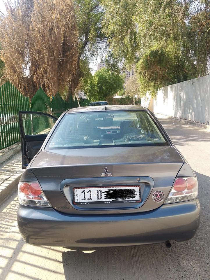 سلام عليكم لانسر لبيع 2011 وضع شركه العامه بسمي تحويل ثاني يوم منضومه غاز يطاليه شاشه تبريد وضع شركه كير محرك كله كفاله الصدر خلفي امامي جديد تخم تاير  جديد مثل ماموضح بلسونر بس الدوسه صبغ الباقي كفاله السعر 95 وبيه مجال لطيبين المكان بغداد حي الجهاد رقم *********** الثني وتساب ***********
