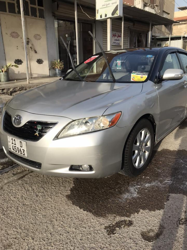 سياره تيوتا كامري موديل 2007
سياره كفاله كير مكينه صدر كفاله 
سياره موجود سونره بل نشر 
مواصفات 
فتحه 
تحكمات ستيرن
اشاير بالمري 
صاج ملكي تبريد ثلج تدفئة 
ويل كب تايرات صدر خلفي امامي 
شرط السياره ناعمه 
سياره جاهزه وحلوه 
السعر سياره (95) بيه مجال 
العنوان سياره بغداد 
رقم صاحب سياره 
(***********)
✈️🚦

