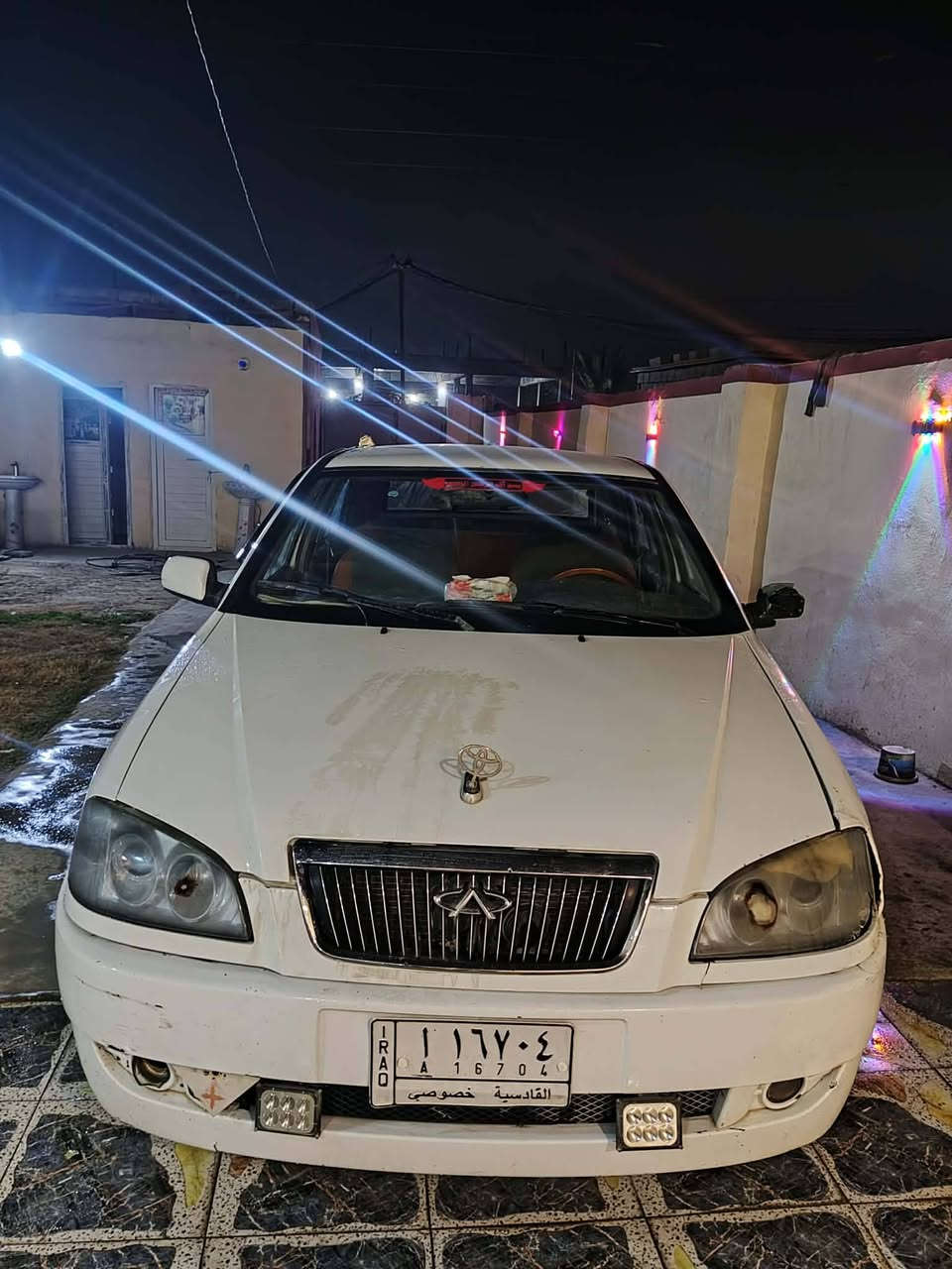 سلام عليكم كوين شيري للبيع موديل 13 رقم قادسيه خصوصي  سياره جاهزه كير مكينه خير من الله تبريد ثلج  تخم تايرات جدد عليها غرامه 200 على المشتري سعرها 28 وبيهاا مجال بسيط مكانها نجف كوفه***********
