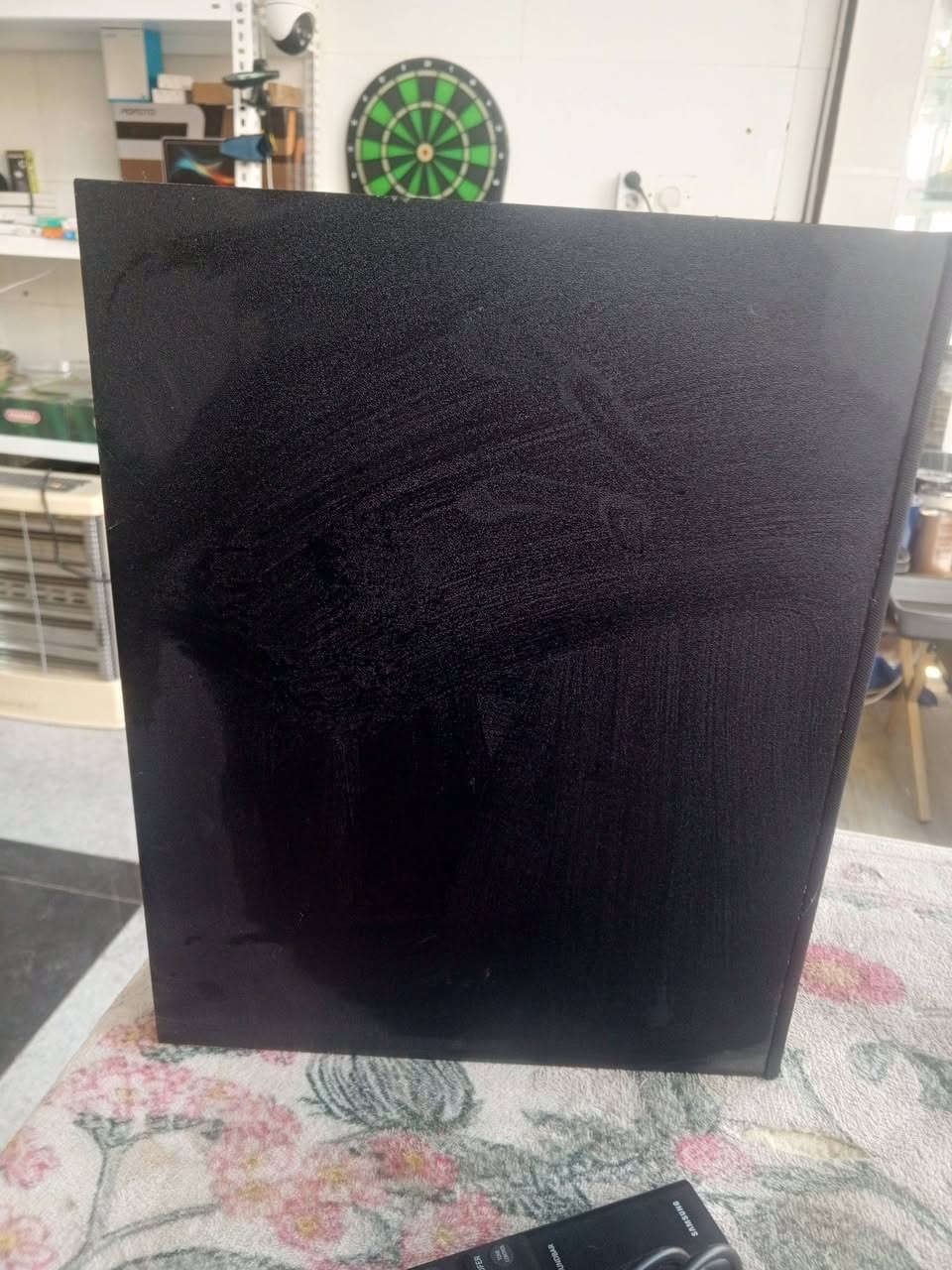 سابووفر سامسونج مع كيبل وريموت – شغال ممتاز
📌 النوع: Samsung PS-WB44T Subwoofer
📌 الحالة: مستعمل، يعمل 100%
📌 معاه:
✔️ كيبل توصيل كهرباء
✔️ ريموت أصلي
مستعمل


**إذا كنت صاحب هذا الإعلان وتريد حذفه لأي سبب، رجاءا أرسل رسالة إلى الدعم الفني**