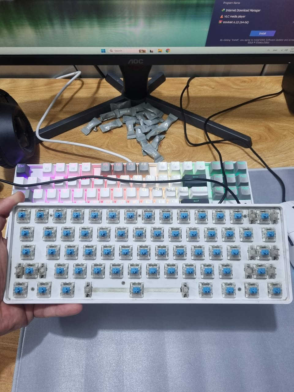 السلام عليكم 
كيبورد ميكانيكي dieriya DK61SE 
نضيف مابيه اوساخ وشرط الفحص كلش سلسل ومناسب للالعاب ينربط بكيبل تايبسي 
سعره ٢٠ الف


**إذا كنت صاحب هذا الإعلان وتريد حذفه لأي سبب، رجاءا أرسل رسالة إلى الدعم الفني**