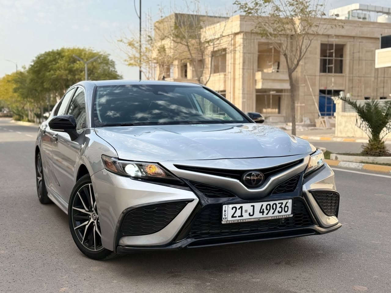 السلامُ عليكم
للبيع سيارة كامري مواصفات Se
موديل 2023
مواصفات . تحكم استيرن كشن جلد كشن كهرباء 
رادارات امامي 
الضرر ربع بنيد فقط صبغ بدون ايرباك 
سيارة جديدة مرقمة بأسمي صيانة كاملة كماليات دهن جديد مبدل سونر مرفق مع الصور والضرر ناشره ويا 
العنوان ديالى خانقين 
للأستفسار اتصل على الرقم ***********
