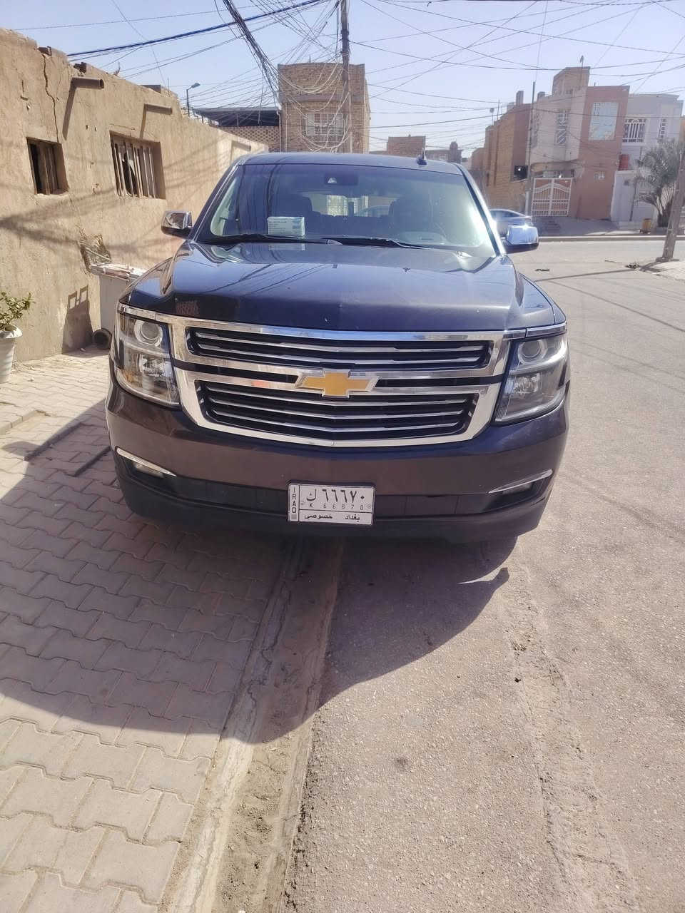 تاهو مديل ٢٠١٦ ماشيه ١٤٠ ايرباك سليم بيه قطعتين تبديل جاملغ وباب رقم بغداد السعر ٢٦٥ وبيه مجال العنوان النجف الاشرف هاتف ***********
