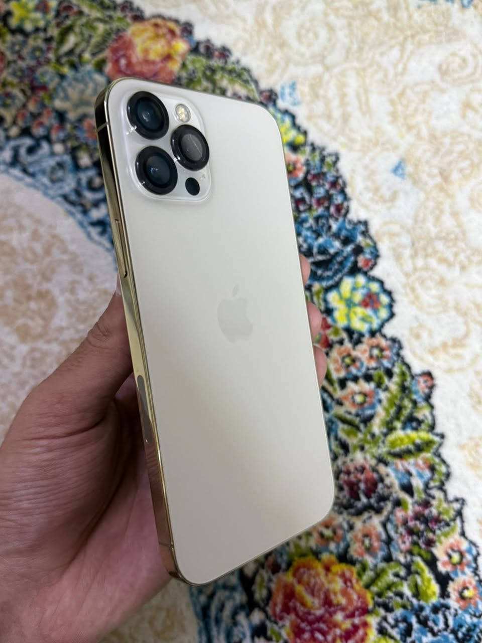 السلام عليكم
ايفون 12 برو ماكس للبيع
جهاز نظيف لون ذهبي ذاكرة 512
بطاريه خدمه امبدل شاشه اولد ما بي اي مشكله مكفول من كلشي اي عطل ما بي السعر 425
بغداد الحسينيه
***********
