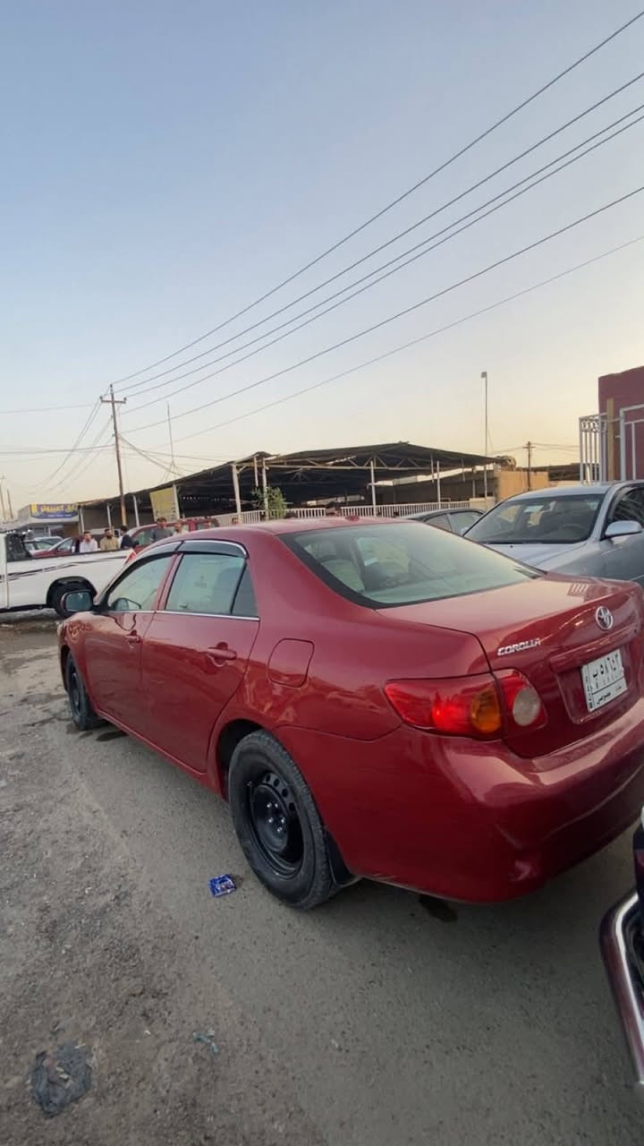 كورلا 2009
LE

محرك 1800 المرغوب 

كير ومحرك شرط 

تخم تاير جديد 

باتري جديد 

تخم نوزلات جديد

حجر بيئه جديد

سياره ماناقصها شي 

صبغ حزام أثر جراد

شرط التحويل 

السعر 90 وبي مجال قليل

***********
