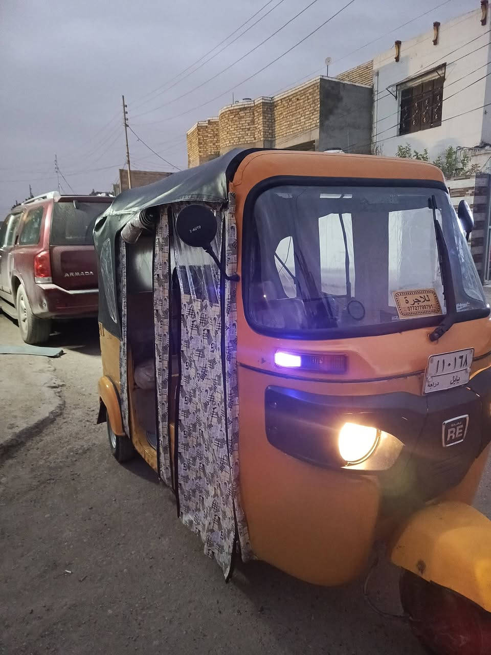 السلام عليكم تكتك باجاج للبيع موديل. 2019 رقم وسنويه ما معمره خير من. الله مال شغل مكينه 20 جديده جاهزه من كلشي. السعر 5مليون وبيهه مجال. ***********
