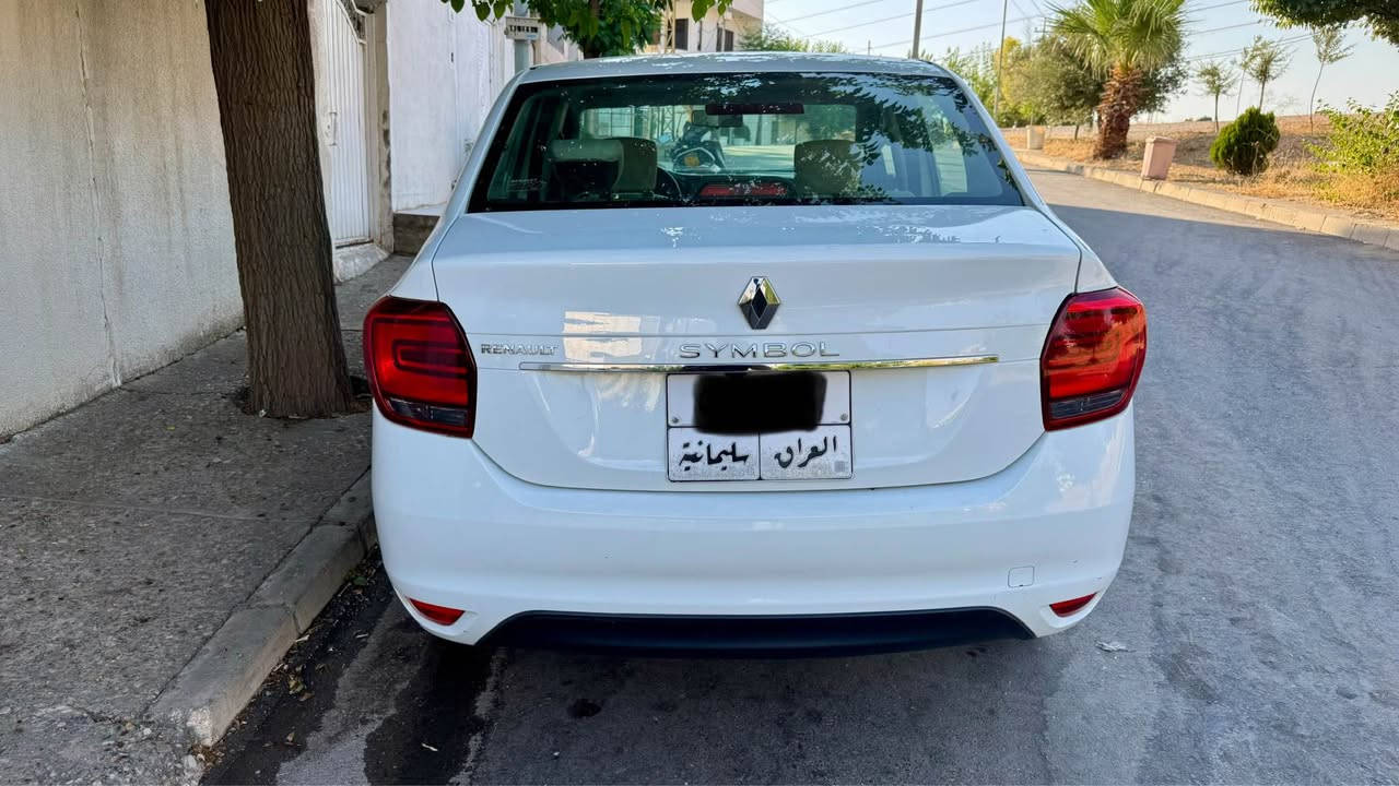 رينوى سيمبول 2020 كير اوتوماتيك بى بوياخ بى ته رزه ٤بؤ ٥ چالى بچوكى هه يه مكينه ى سوتى كمشفتى تيايه سنوى ساليكه به سه ر چوه ،*********** السليمانية, العراق
