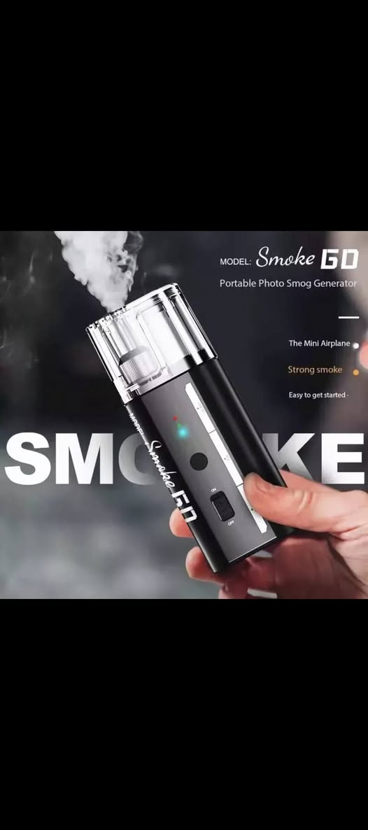 هذا هو جهاز LENSGO Smoke GO، وهو آلة دخان صغيرة محمولة تعمل بالبطارية ومصممة خصيصًا للتصوير الفوتوغرافي والفيديو. [1, 2]
هذا هو جهاز LENSGO Smoke GO، وهو آلة دخان صغيرة محمولة تعمل بالبطارية ومصممة خصيصًا للتصوير الفوتوغرافي والفيديو. [1, 2]
القدرة والأداء: تبلغ قدرة الجهاز 30 واط، ويحتوي على خزان زيت بسعة 22 مل، مما يتيح إنتاج دخان مستمر لمدة تصل إلى 25 دقيقة بشحنة واحدة.

التحكم: يأتي الجهاز مع جهاز تحكم عن بعد، ويوفر 5 أوضاع مختلفة للدخان، بما في ذلك تأثيرات الضباب السينمائي والجليد الجاف.

التصميم: يتميز بتصميم مدمج وخفيف الوزن (حوالي 13.5 أونصة)، مما يجعله سهل الحمل والاستخدام في مواقع التصوير الخارجية أو الداخلية. السعر ٢٥ الف فقط


**إذا كنت صاحب هذا الإعلان وتريد حذفه لأي سبب، رجاءا أرسل رسالة إلى الدعم الفني**