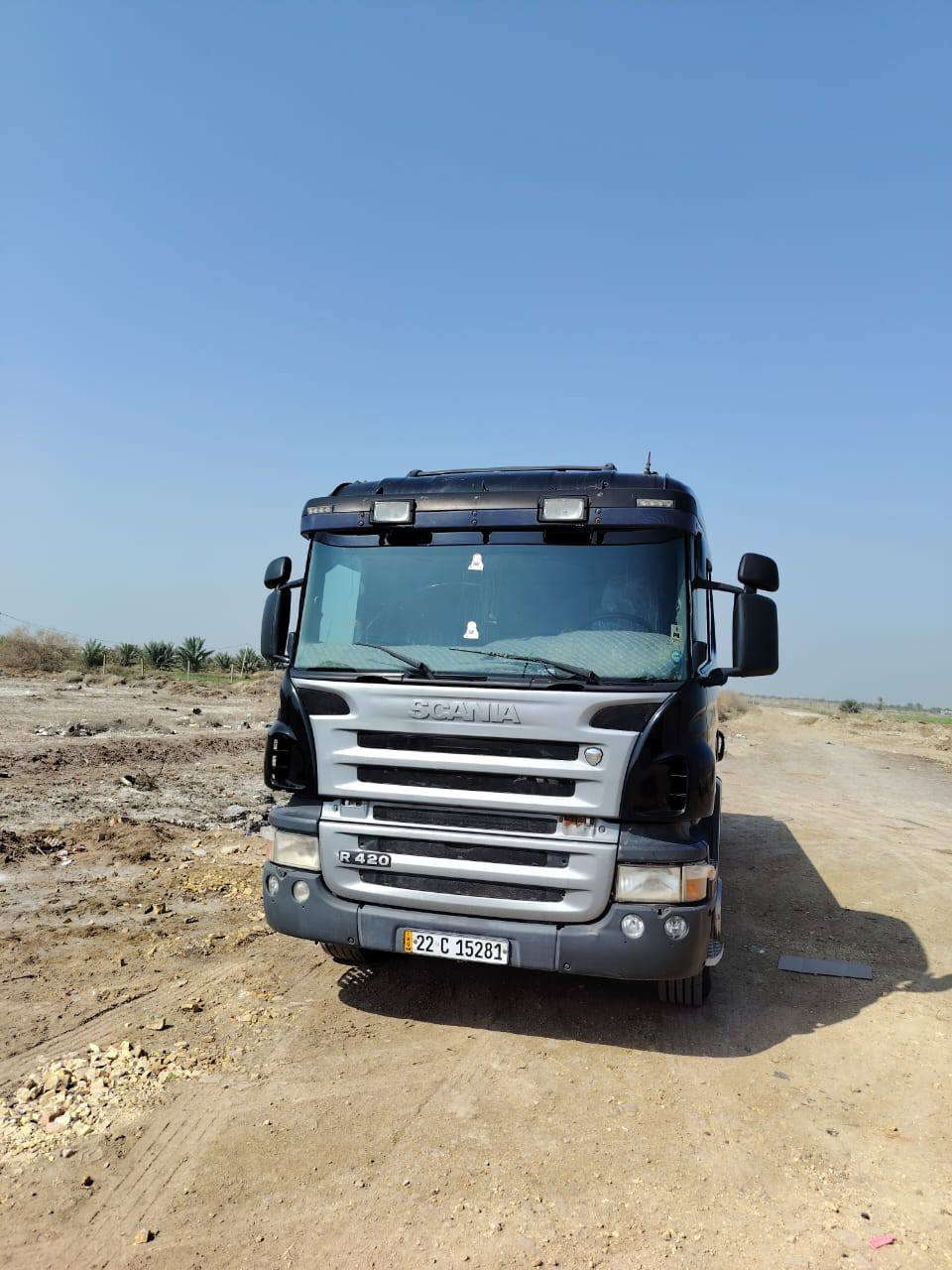 سلام عليكم سياره سكانيه مديل 2007مكفوله محرك انجكشن 420كير 3ب3حموله 16طن ***********
