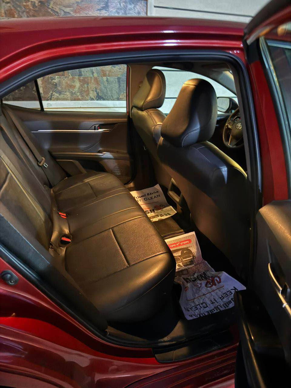 كامري ٢٠٢٢ seنص فول بيها ٣ قطع ونص بدون دواخل بدون ايرباك رقم سليمانية بسم عربي كير مكينة تبريد تخم تاير كل جديد كل نقص مابيها مكاني بغداد الدورة للستفسار *********** بغداد, العراق
