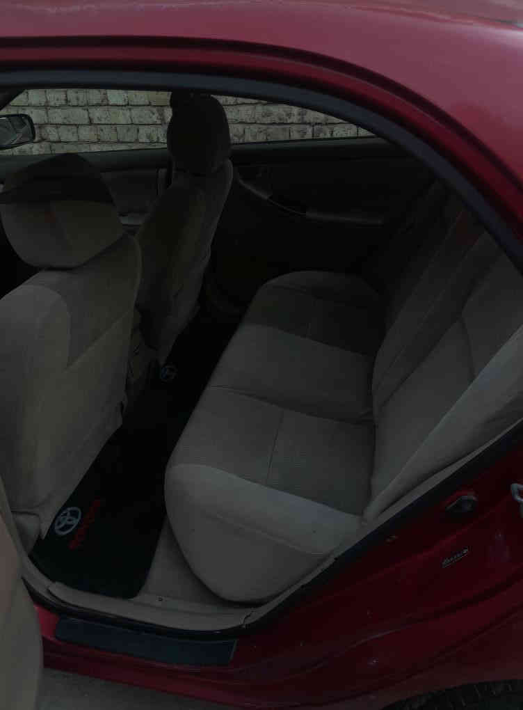 السلام على الجميع
كورلة نحلة 2008وارد أمريكي محرك .1800.محرك قبل اسبوع شادة صدر فول كهرباء فول 
تبريد جديد ثلج 
صدر جديد
كهرباء فول
سيارة بلاد 
حادث أمريكي جاملغ خلفي جهة البانزين
السيارة ليبل واحد
السيارة بلاد بيهة شوية جراد
شاشة كامرة 
سنوية 28بسمي رقم انكليزي
السعر 95
رقمي .***********
غيرمتواجد علفيس؟
العنوان الدورة بغداد
