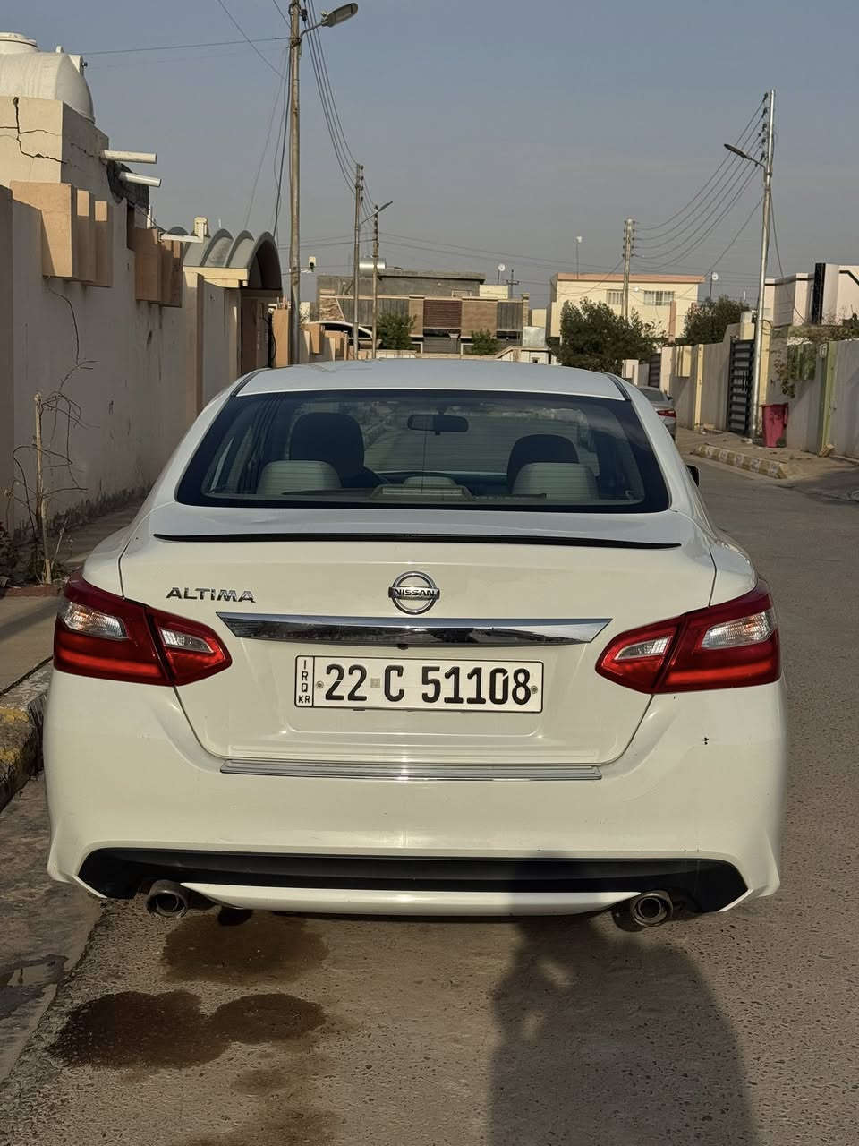 السلام عليكم 
للبيع نيسان التيما 17
وارد امريكي ماشيه ١٨٣ الف كم
حادثه موضح بالصوره 
رقم  اربيل 
السعر ١١٠ $ وبيها مجال


**إذا كنت صاحب هذا الإعلان وتريد حذفه لأي سبب، رجاءا أرسل رسالة إلى الدعم الفني**