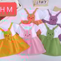 فستان بناتي • قطني • ٦ أشهر - ٣ سنوات