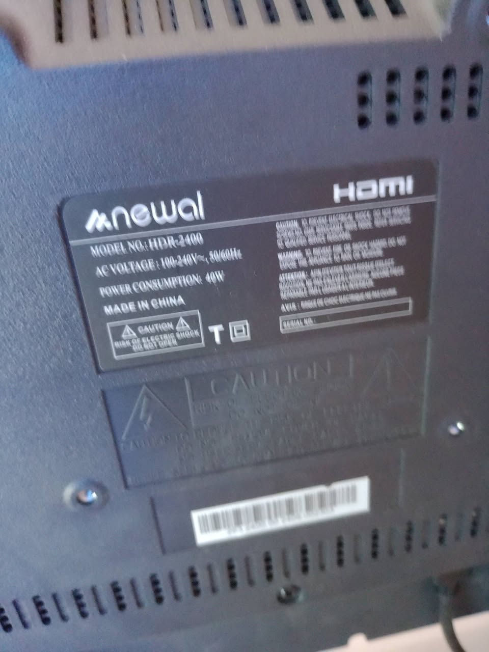 شاشه 24 بدون نت
شاشه لوك ممفتوحه 
ونظيفه 
بيها رطوبه بالزاويه ممئثر 
وهم متبين 
واذا تنفتح تتنظف تروح 
سعرها 35 الف 
بغداد جميله توصيل ماعندي


**إذا كنت صاحب هذا الإعلان وتريد حذفه لأي سبب، رجاءا أرسل رسالة إلى الدعم الفني**